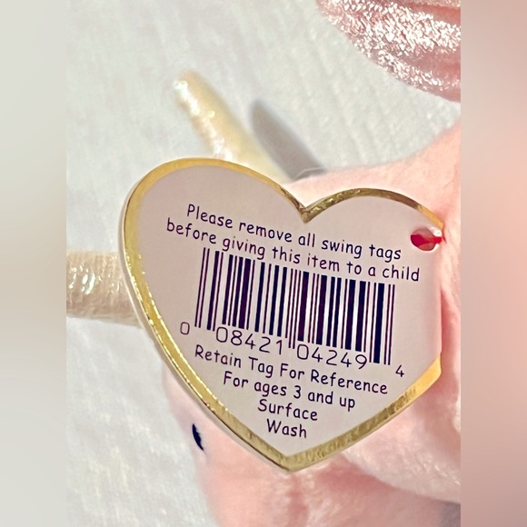 Snail Retired 1999 Ty “Swirly” Beanie Baby Plush Stuffed Animal Collectable Rare - Picture 12 of 14